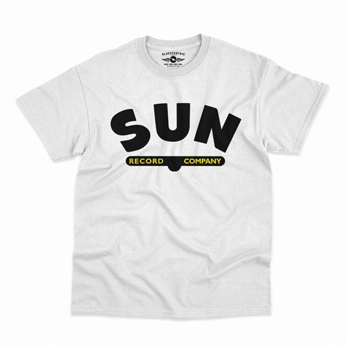 SUN RECORDS Superb T-Shirt, Company Logo White