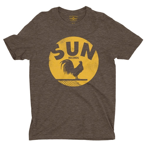 SUN RECORDS Superb T-Shirt, Rooster Coop Brown