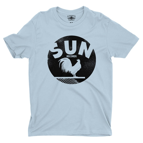 SUN RECORDS Superb T-Shirt, Rooster Coop Blue