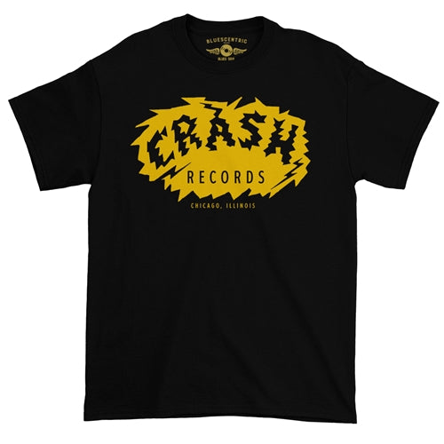 CRASH RECORDS Superb T-Shirt, Logo