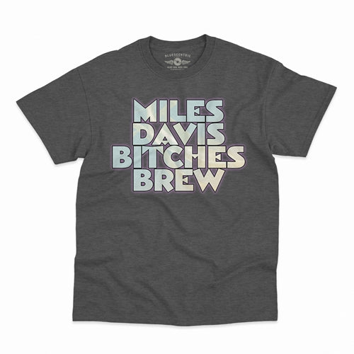 MILES DAVIS Superb T-Shirt, Bitches Brew Heather