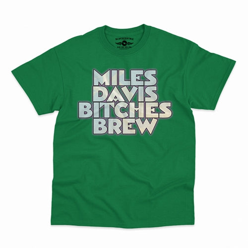 MILES DAVIS Superb T-Shirt, Bitches Brew Green