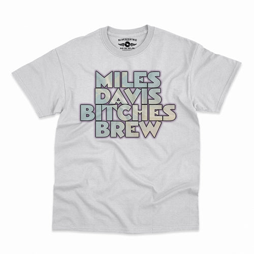 MILES DAVIS Superb T-Shirt, Bitches Brew White