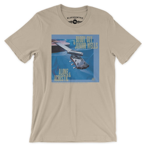 JUNIOR WELLS Superb T-Shirt, With Buddy Guy