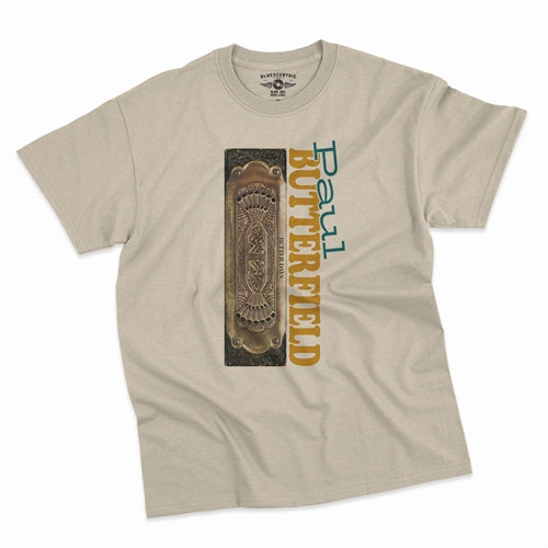 PAUL BUTTERFIELD Superb T-Shirt, Harmonica