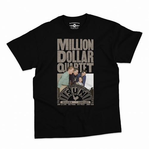 SUN RECORDS Superb T-Shirt, Million Dollar Quartet