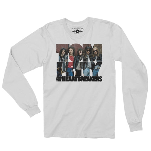 TOM PETTY &amp; THE HEARTBREAKERS Long Sleeve T-Shirt, Blue Jeans