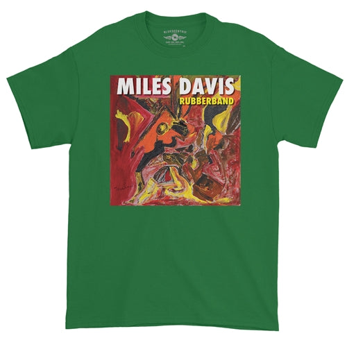 MILES DAVIS Superb T-Shirt, Rubberband Green