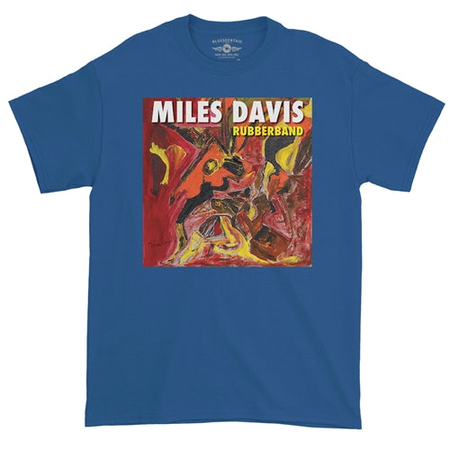 MILES DAVIS Superb T-Shirt, Rubberband Royal