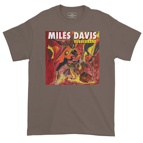 MILES DAVIS Superb T-Shirt, Rubberband Taupe