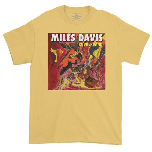 MILES DAVIS Superb T-Shirt, Rubberband Yellow