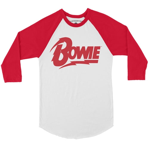 DAVID BOWIE Baseball T-Shirt, Diamond Logo (Limited Edition)