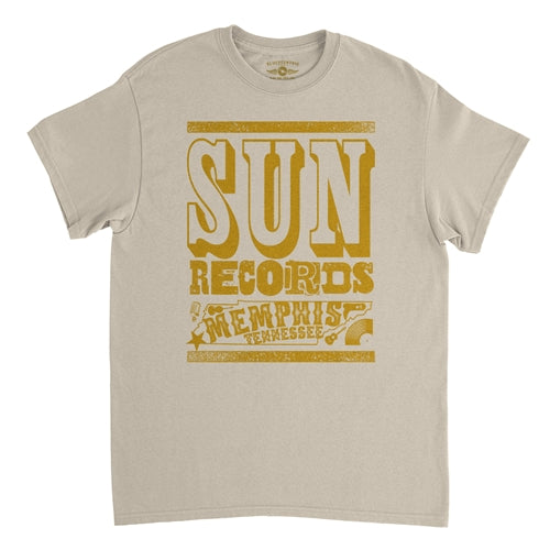 SUN RECORDS Superb T-Shirt, Tennessee Home Sand