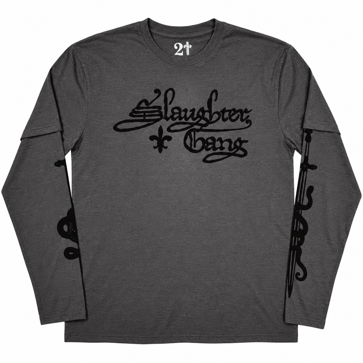 21 SAVAGE Long Sleeve T-Shirt, Slaughter Gang