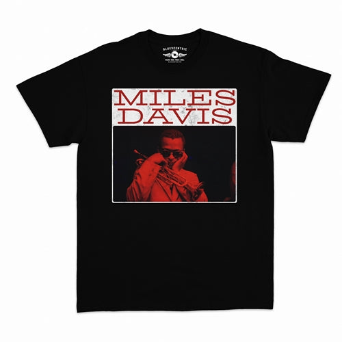 MILES DAVIS Superb T-Shirt, Classic Black