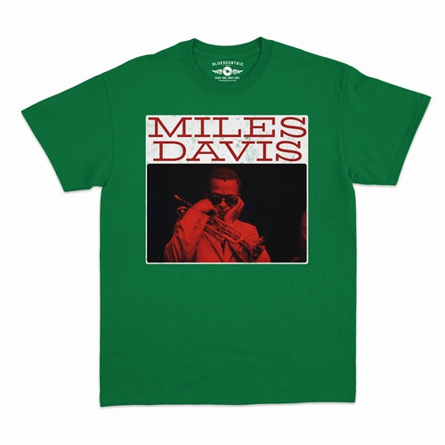 MILES DAVIS Superb T-Shirt, Classic Green