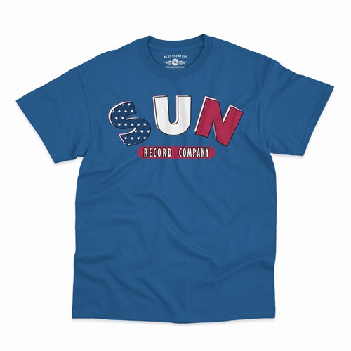 SUN RECORDS Superb T-Shirt, All American Royal