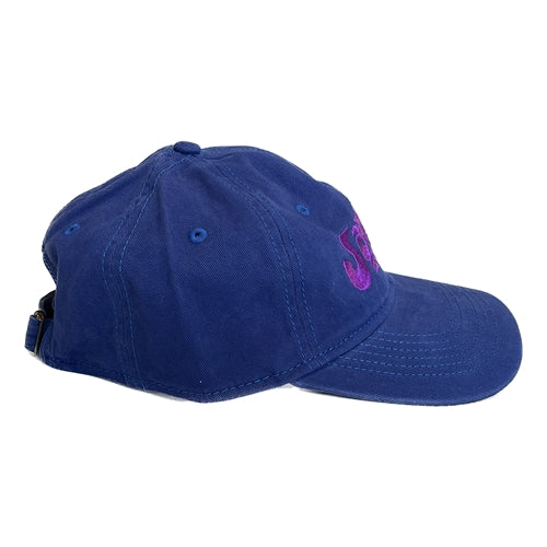 JAMES BROWN Unstructured Hat, Purple Logo