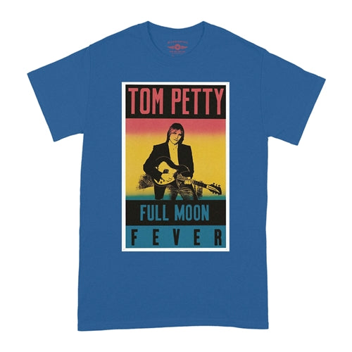 TOM PETTY &amp; THE HEARTBREAKERS Superb T-Shirt, Full Moon Fever Royal