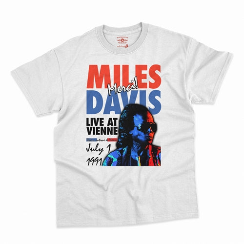 MILES DAVIS Superb T-Shirt, Vienne 1991 White