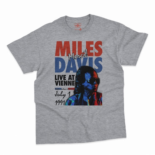 MILES DAVIS Superb T-Shirt, Vienne 1991 Athletic