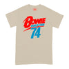 DAVID BOWIE Superb T-Shirt, World Tour 74