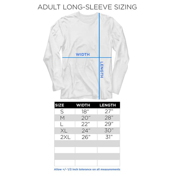 JIMI HENDRIX Eye-Catching Long Sleeve T-Shirt, Bold