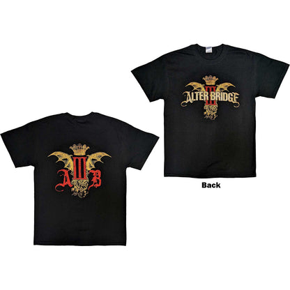 ALTER BRIDGE Attractive T-Shirt, AB III Batwing Crown