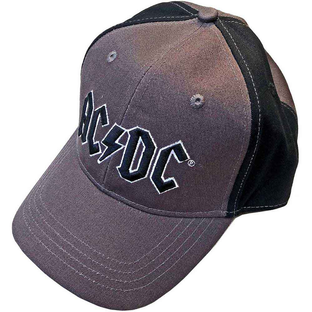 AC/DC Baseball Cap, Black Logo