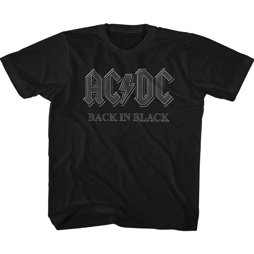 ACDC Eye-Catching T-Shirt, BACK IN BLK