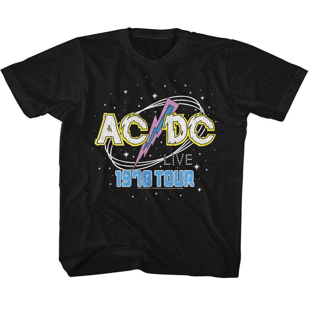 ACDC Eye-Catching T-Shirt, ACDC 1978 TOUR