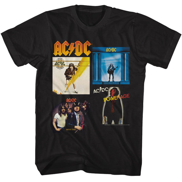 AC/DC Eye-Catching T-Shirt, Multi Albums