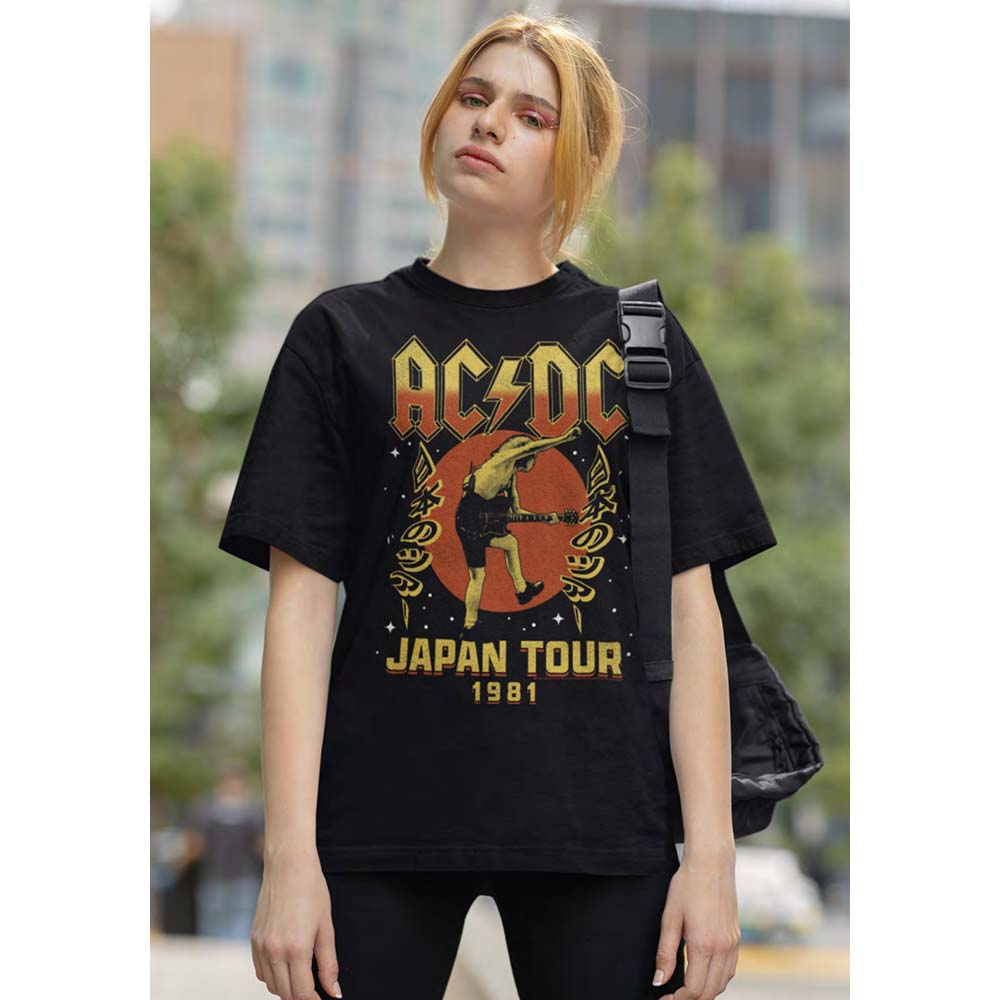 AC/DC Eye-Catching T-Shirt, Japan Tour 81