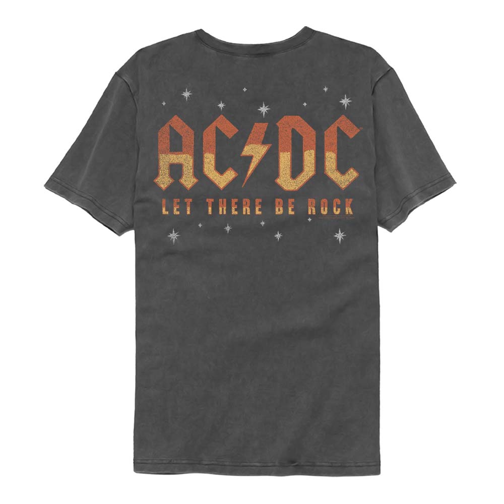 AC/DC Garment Dye T-Shirt, Let There Be Rock