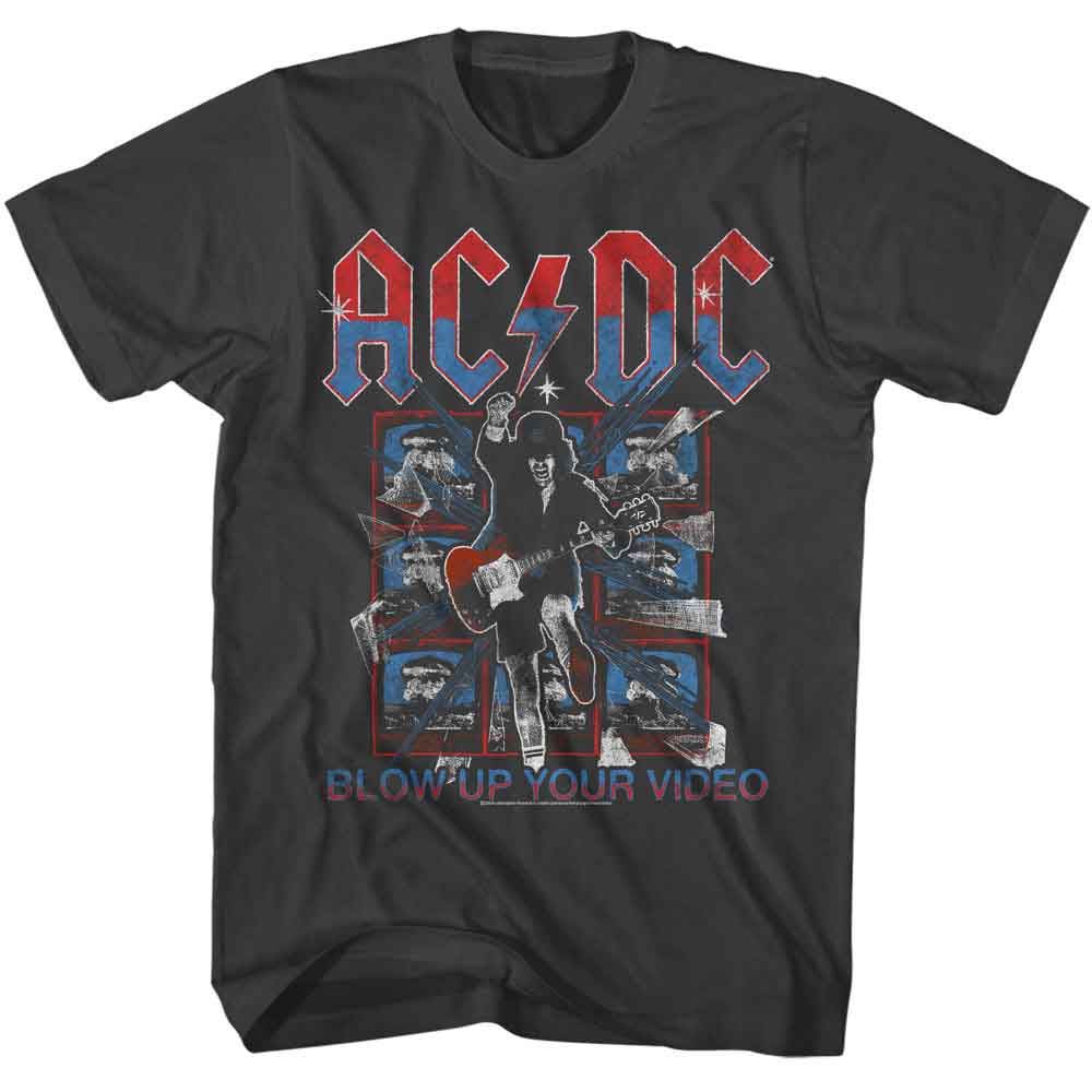 AC/DC Eye-Catching T-Shirt, BLOW UP VIDEO