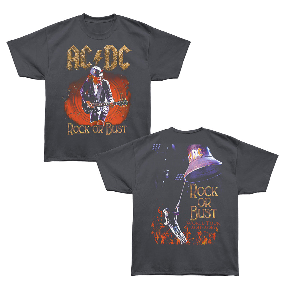 AC/DC Oversized T-Shirt, ROCK OR BUST