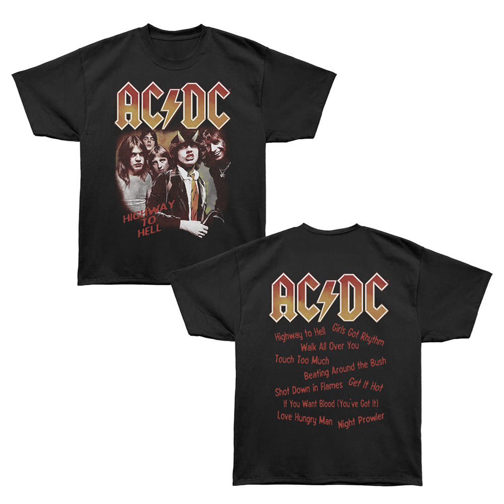 AC/DC Oversized T-Shirt, HIGHWAY SONGS
