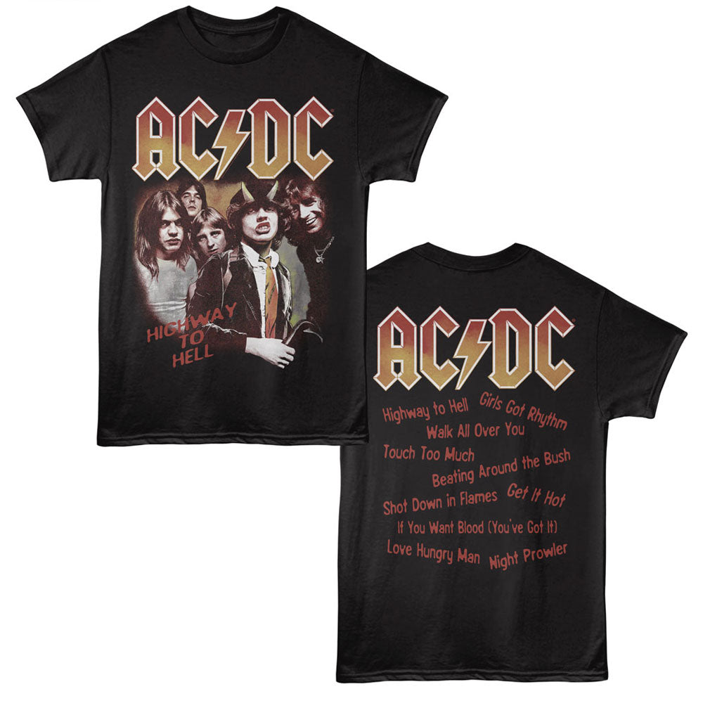 AC/DC Eye-Catching T-Shirt, HIGHWAY SONGS