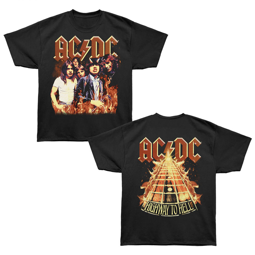 AC/DC Oversized T-Shirt, HIGHWAY TO HELL