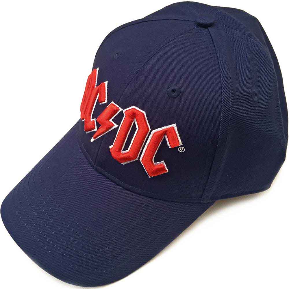 AC/DC Baseball Cap, Red Logo