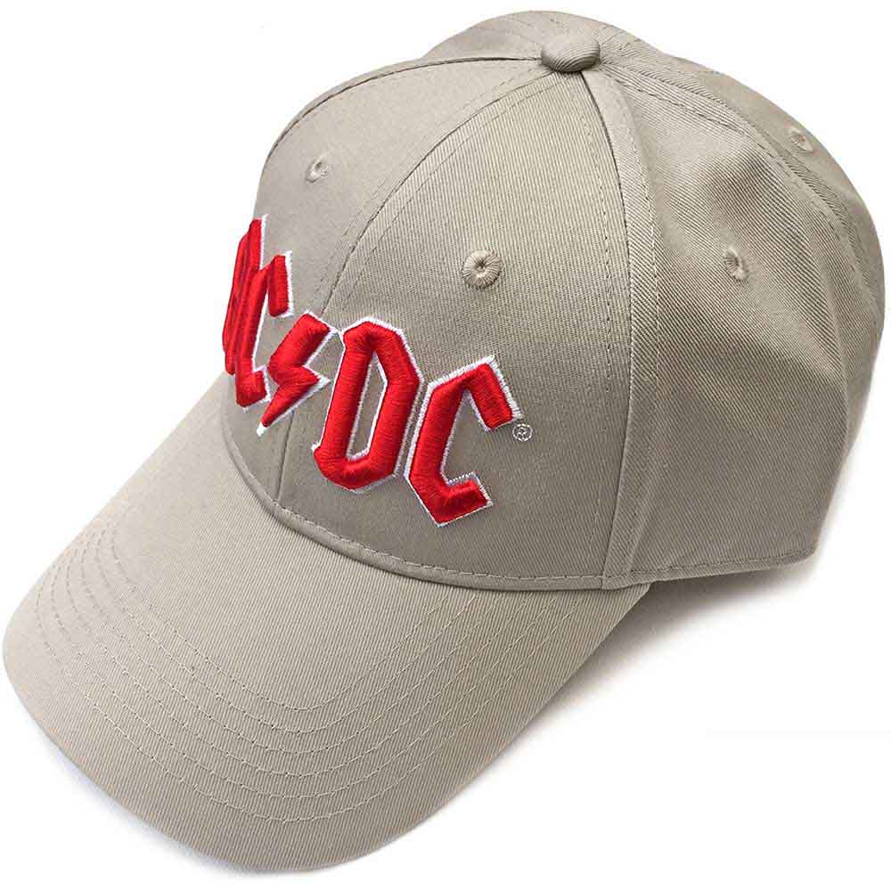 AC/DC Baseball Cap, Red Logo