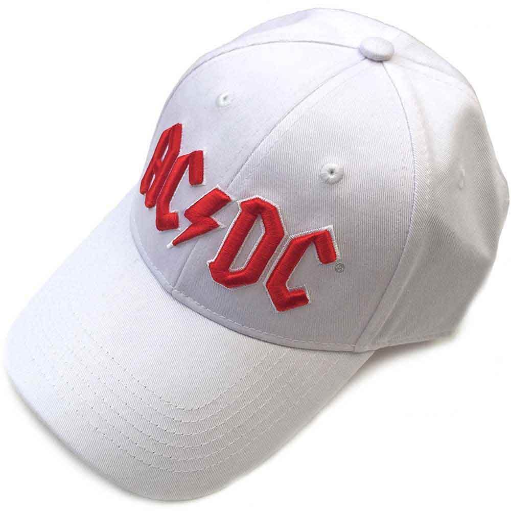 AC/DC Baseball Cap, Red Logo