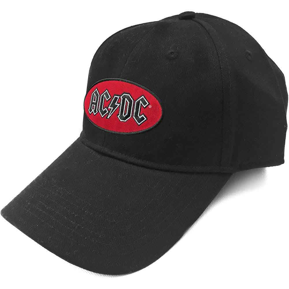 AC/DC Baseball Cap, Oval Logo