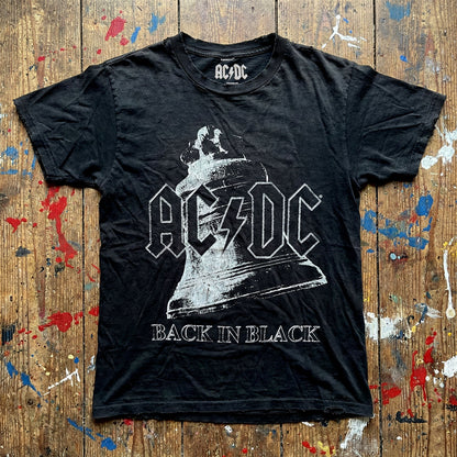 AC/DC Carbon T-Shirt, Back In Black Bell