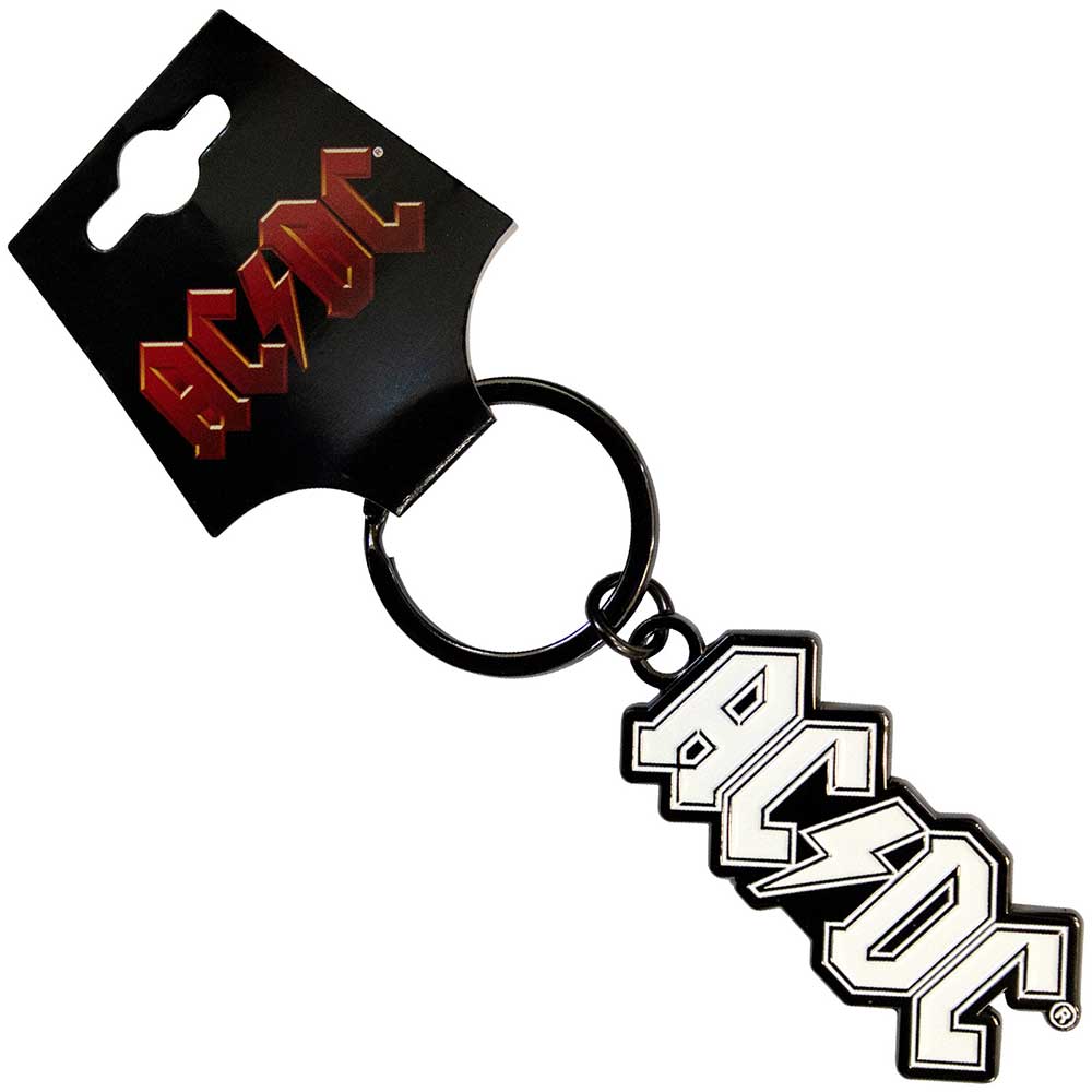 AC/DC Keychain, Logo Mono