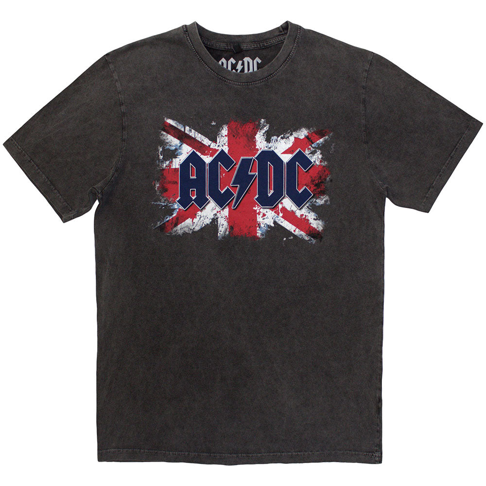 AC/DC Stone Wash T-Shirt, Flag