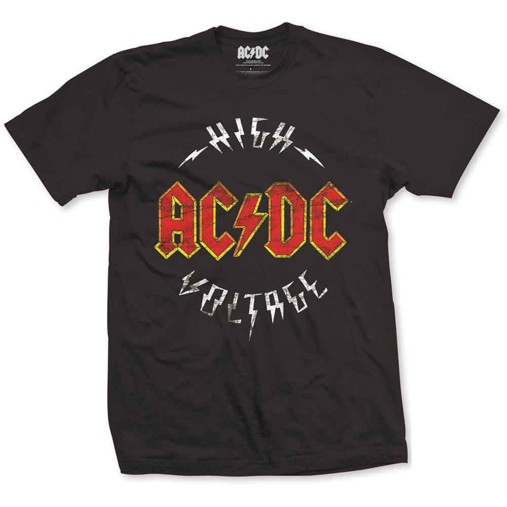 AC/DC Attractive T-shirt, High Voltage