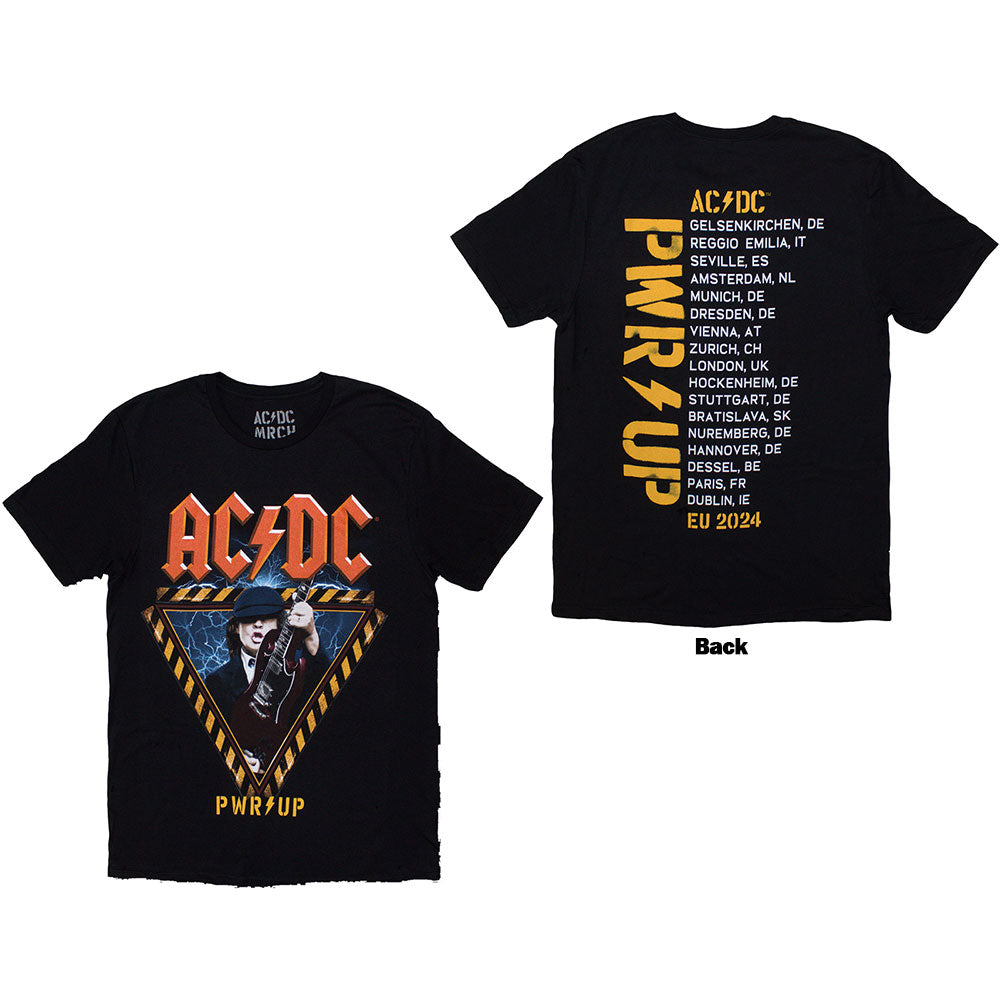 AC/DC Attractive T-Shirt, Angus Triangle