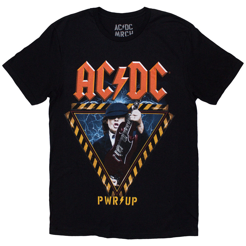 AC/DC Attractive T-Shirt, Angus Triangle