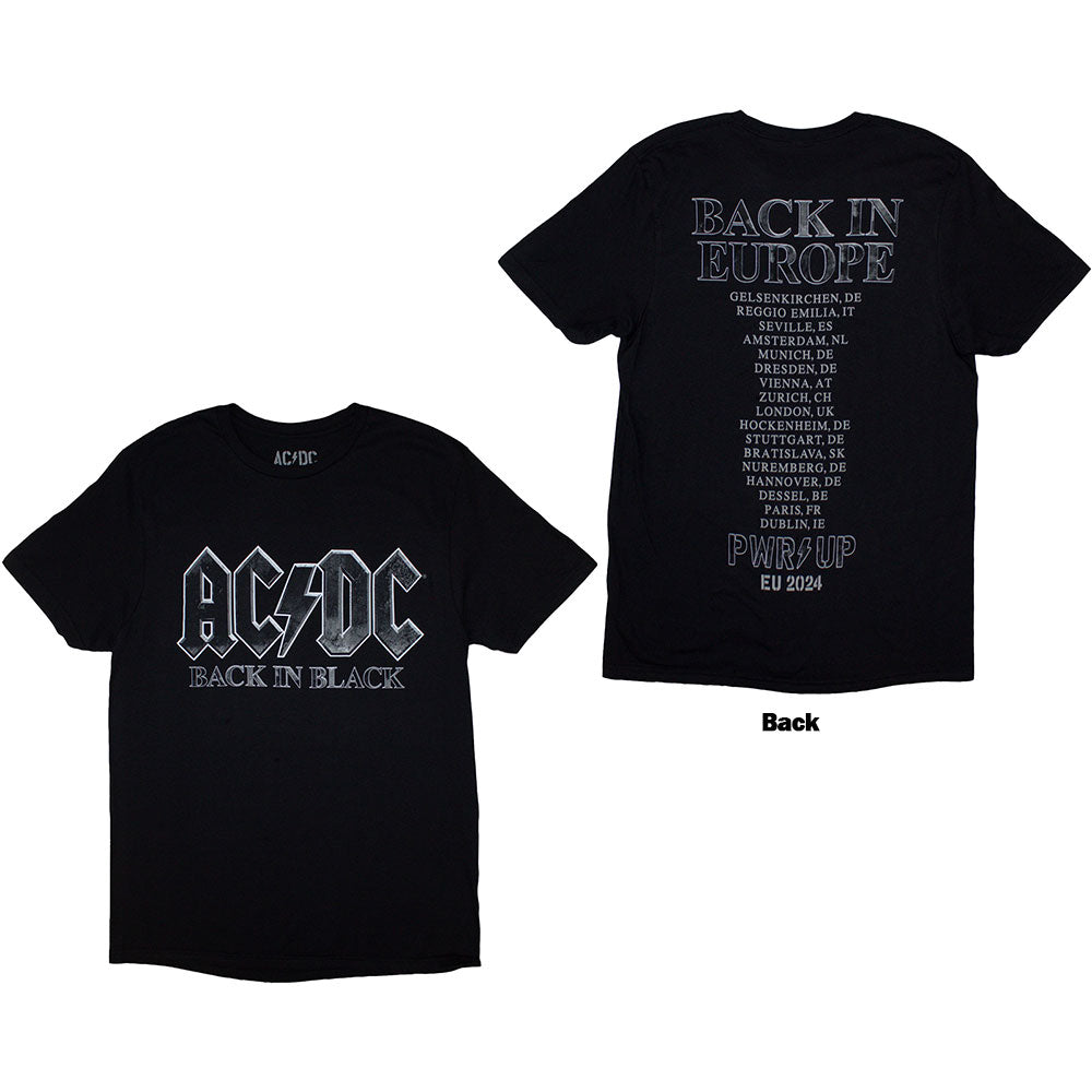 AC/DC Attractive T-Shirt, Back In Black